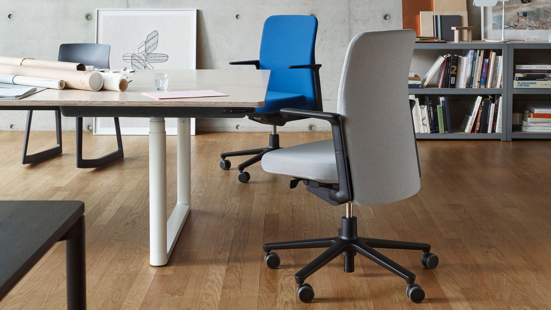 办公椅|布面职员椅|办公家具|设计师家具|太平洋职员椅